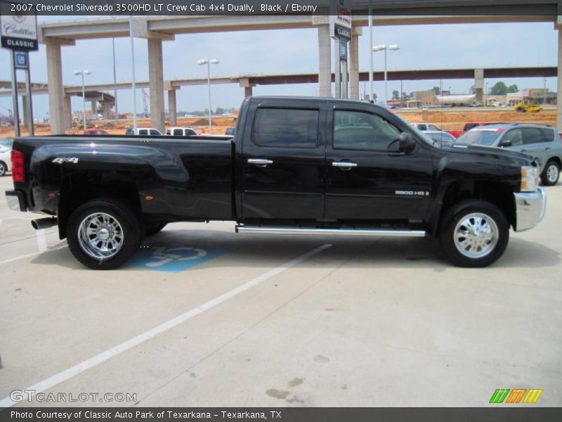 Black / Ebony 2007 Chevrolet Silverado 3500HD LT Crew Cab 4x4 Dually
