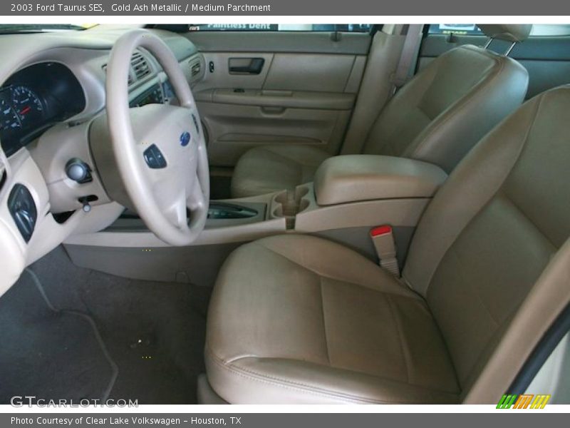 Gold Ash Metallic / Medium Parchment 2003 Ford Taurus SES