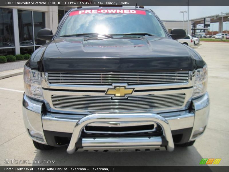 Black / Ebony 2007 Chevrolet Silverado 3500HD LT Crew Cab 4x4 Dually