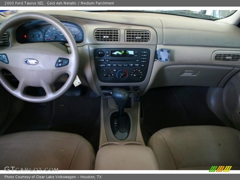 Gold Ash Metallic / Medium Parchment 2003 Ford Taurus SES