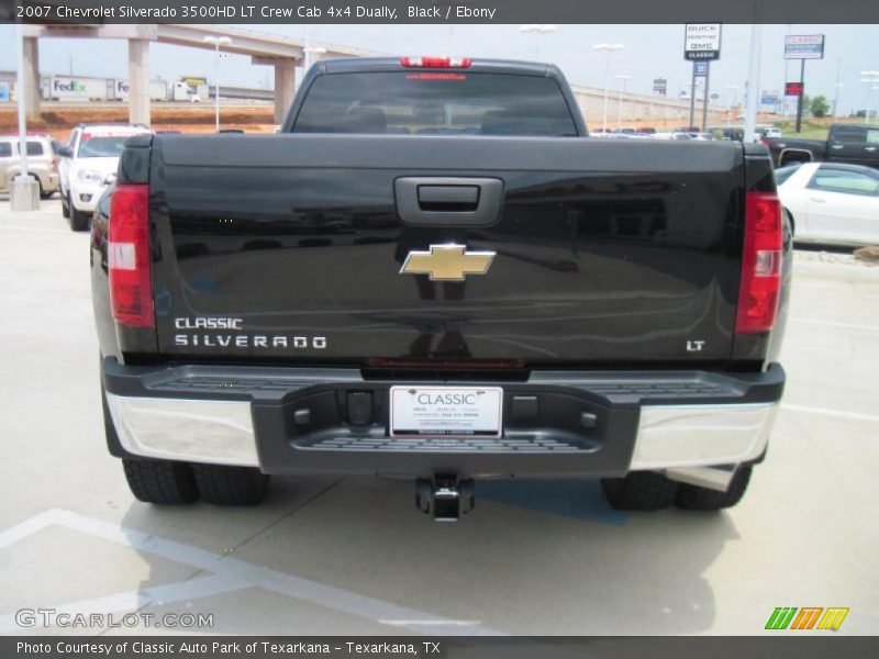 Black / Ebony 2007 Chevrolet Silverado 3500HD LT Crew Cab 4x4 Dually