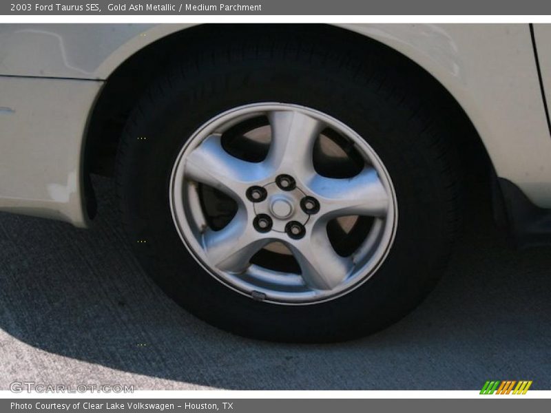 Gold Ash Metallic / Medium Parchment 2003 Ford Taurus SES