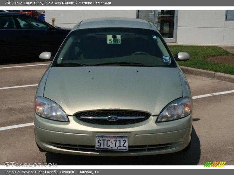 Gold Ash Metallic / Medium Parchment 2003 Ford Taurus SES