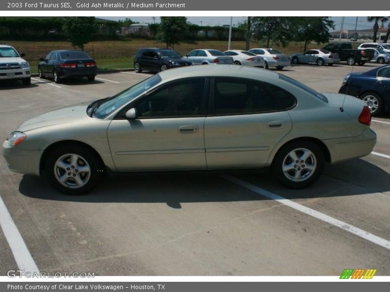 Gold Ash Metallic / Medium Parchment 2003 Ford Taurus SES