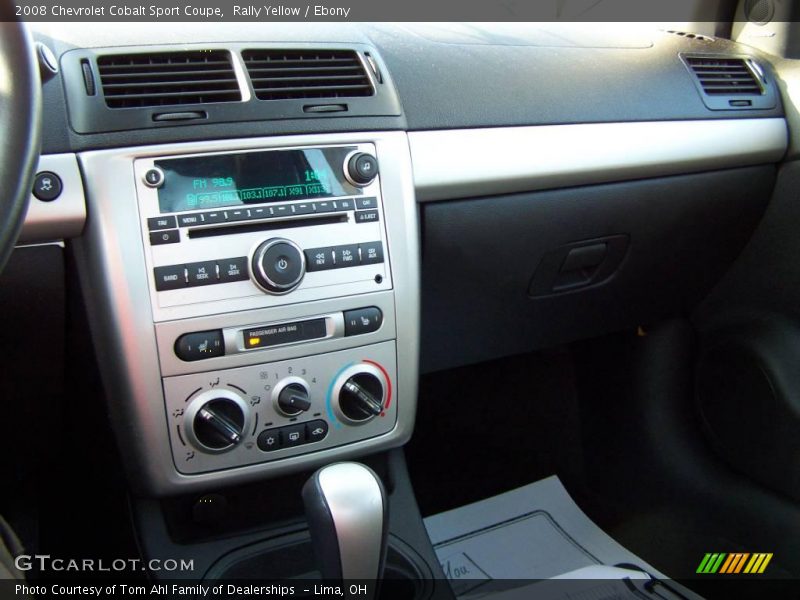 Rally Yellow / Ebony 2008 Chevrolet Cobalt Sport Coupe
