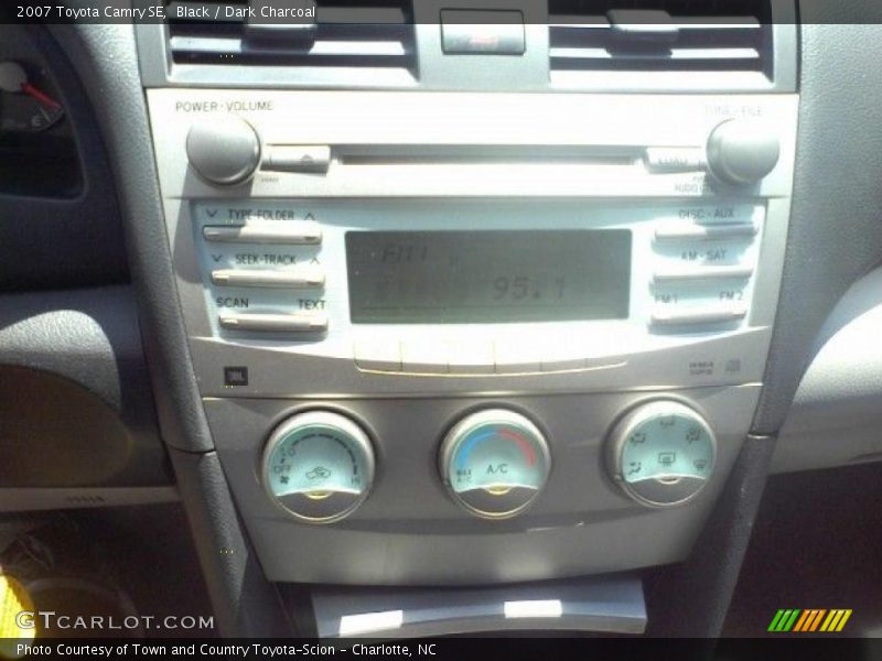 Black / Dark Charcoal 2007 Toyota Camry SE