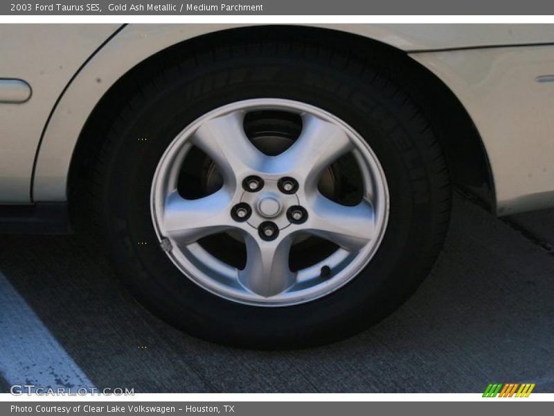 Gold Ash Metallic / Medium Parchment 2003 Ford Taurus SES