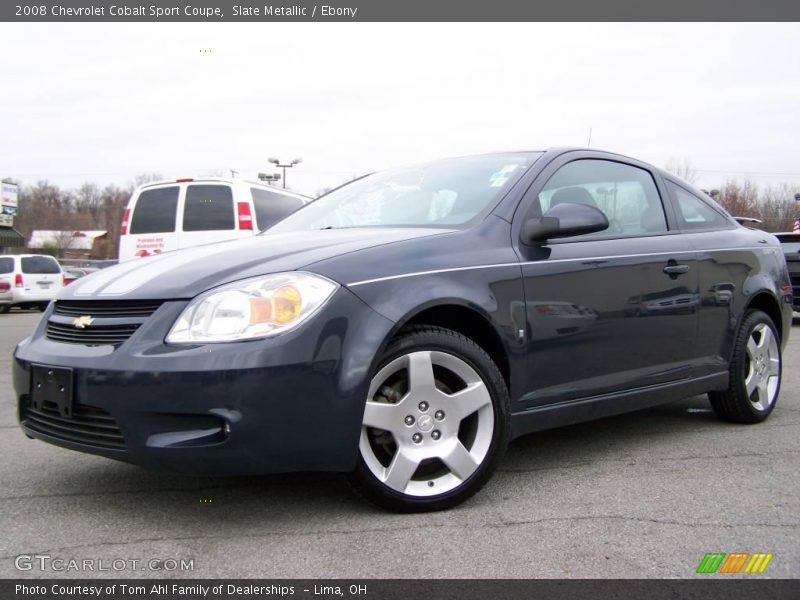Slate Metallic / Ebony 2008 Chevrolet Cobalt Sport Coupe