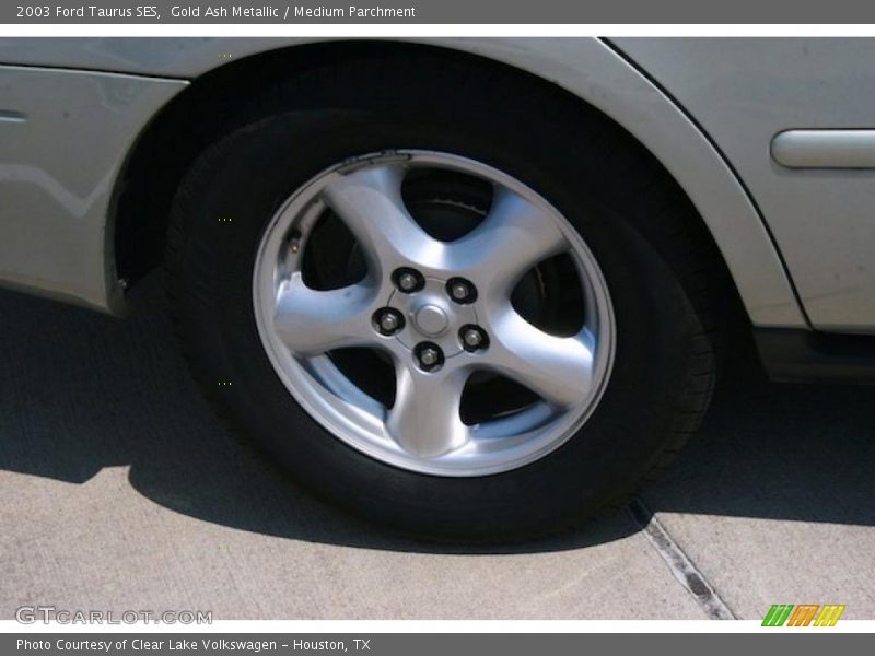Gold Ash Metallic / Medium Parchment 2003 Ford Taurus SES