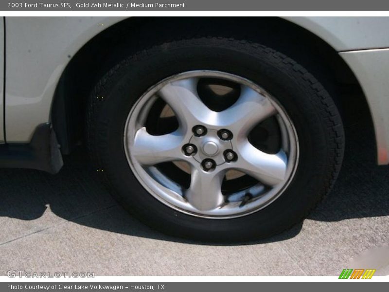 Gold Ash Metallic / Medium Parchment 2003 Ford Taurus SES
