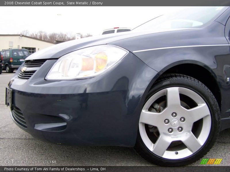 Slate Metallic / Ebony 2008 Chevrolet Cobalt Sport Coupe
