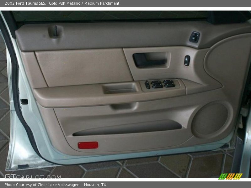 Gold Ash Metallic / Medium Parchment 2003 Ford Taurus SES