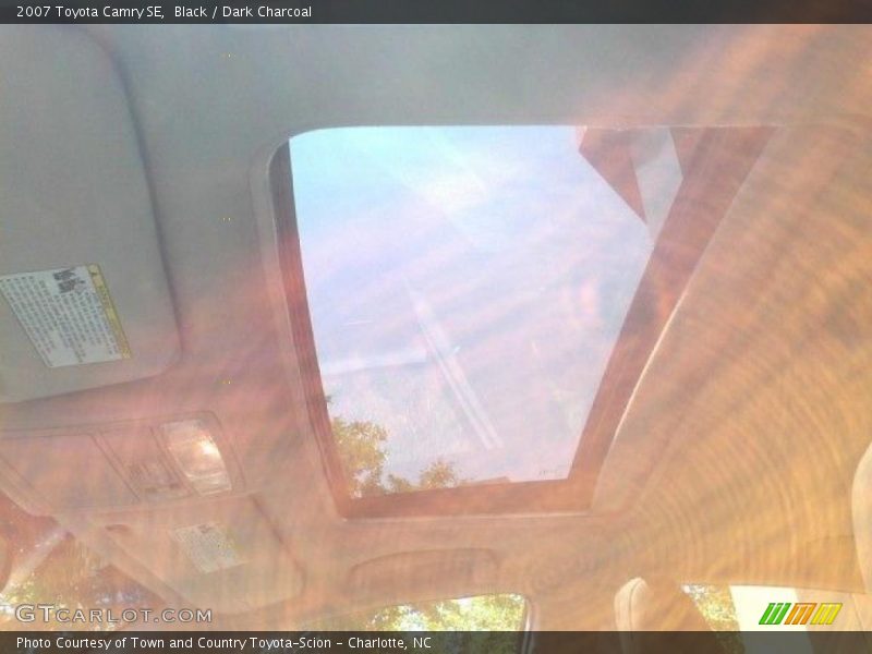 Black / Dark Charcoal 2007 Toyota Camry SE