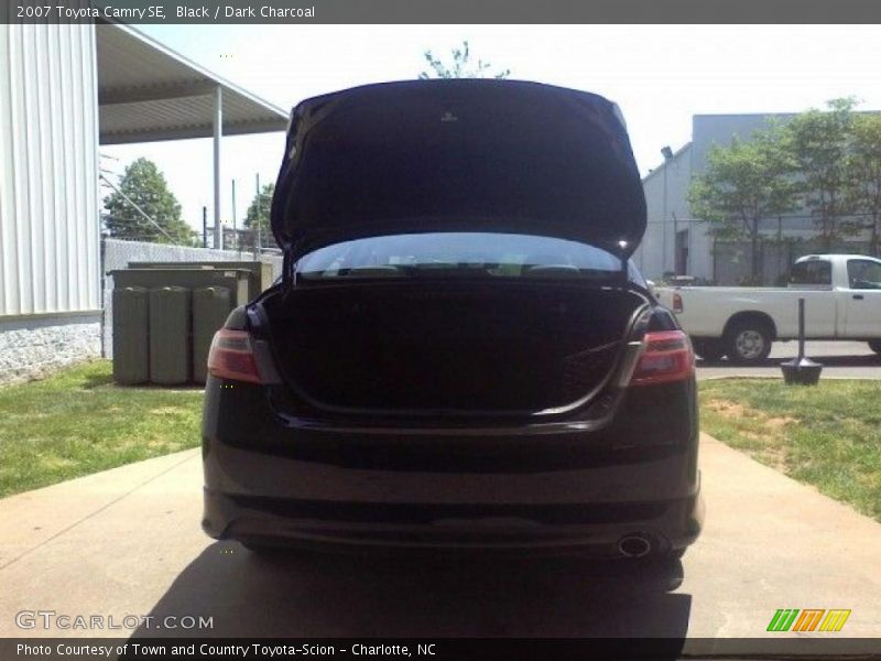 Black / Dark Charcoal 2007 Toyota Camry SE