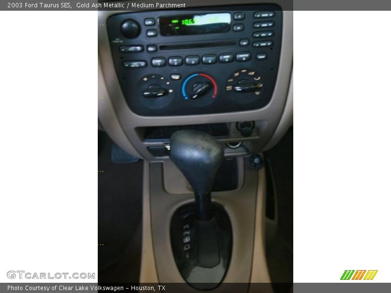 Gold Ash Metallic / Medium Parchment 2003 Ford Taurus SES