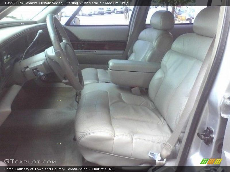 Sterling Silver Metallic / Medium Gray 1999 Buick LeSabre Custom Sedan
