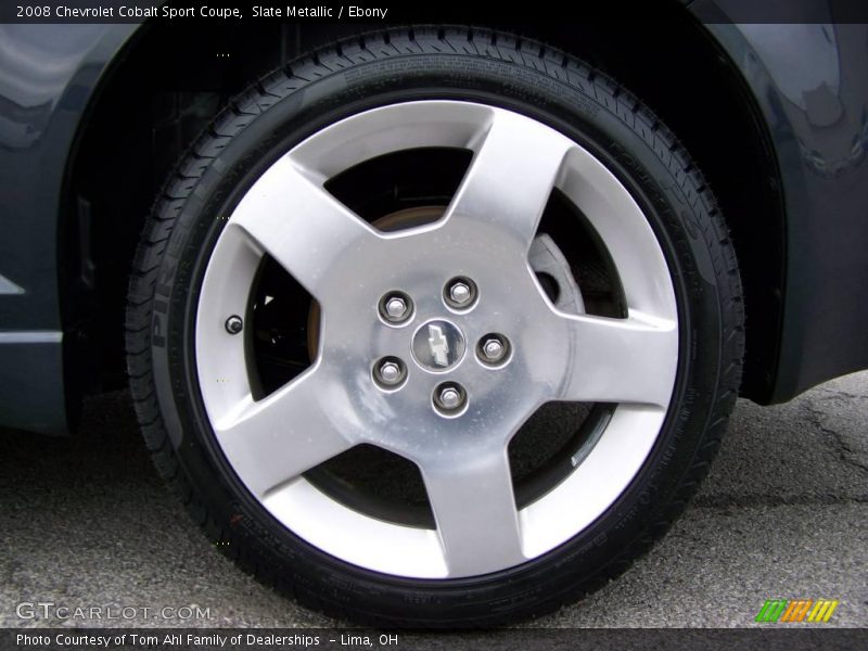 Slate Metallic / Ebony 2008 Chevrolet Cobalt Sport Coupe