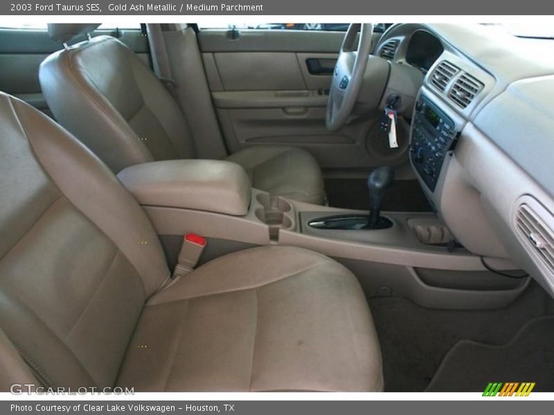 Gold Ash Metallic / Medium Parchment 2003 Ford Taurus SES
