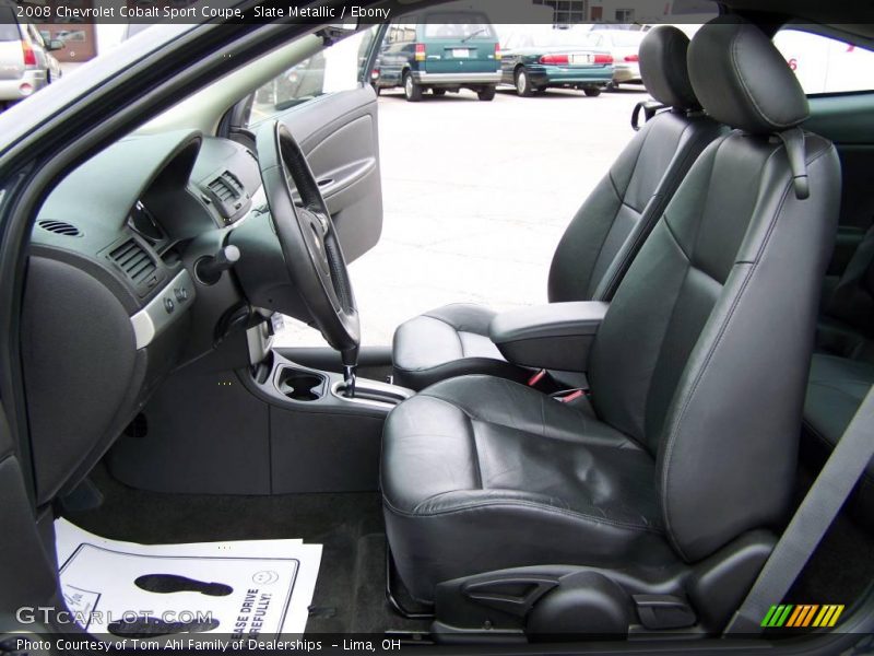 Slate Metallic / Ebony 2008 Chevrolet Cobalt Sport Coupe