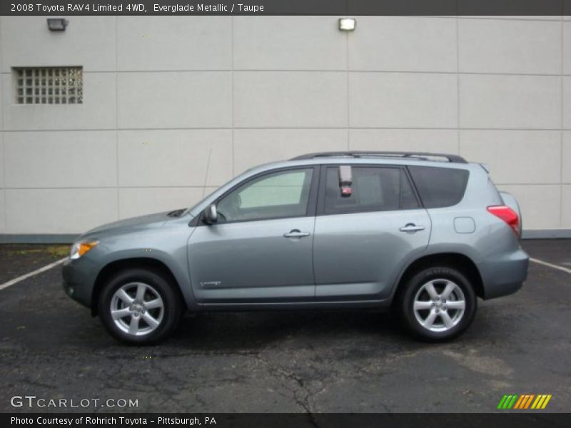 Everglade Metallic / Taupe 2008 Toyota RAV4 Limited 4WD