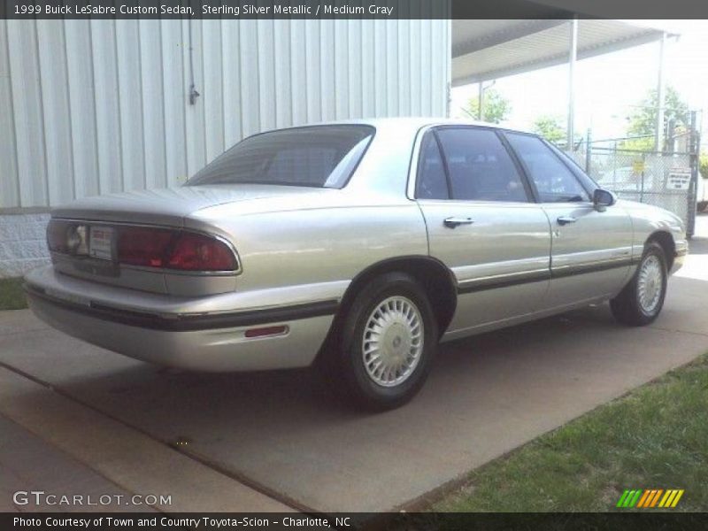 Sterling Silver Metallic / Medium Gray 1999 Buick LeSabre Custom Sedan