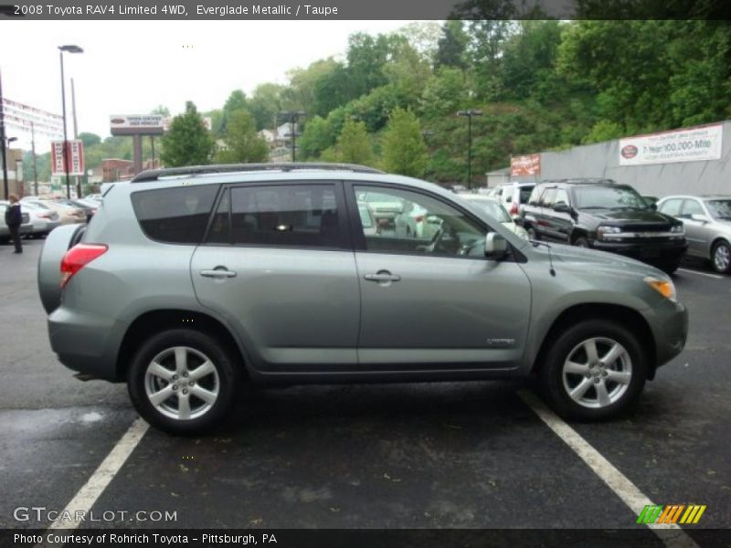 Everglade Metallic / Taupe 2008 Toyota RAV4 Limited 4WD