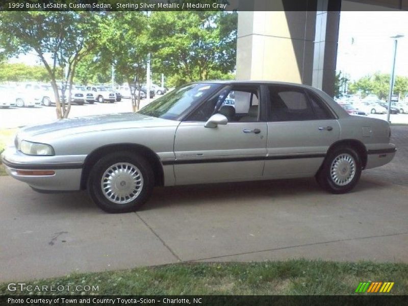 Sterling Silver Metallic / Medium Gray 1999 Buick LeSabre Custom Sedan