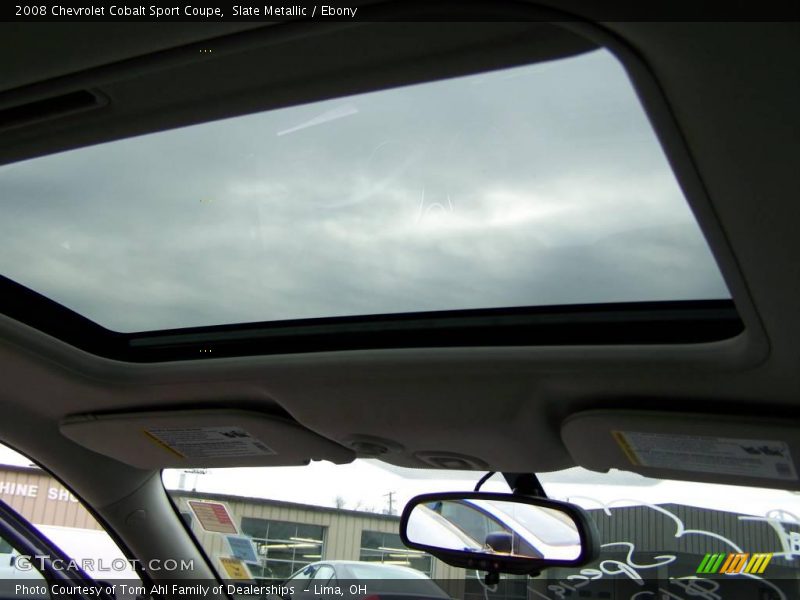 Slate Metallic / Ebony 2008 Chevrolet Cobalt Sport Coupe