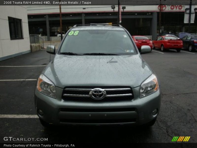 Everglade Metallic / Taupe 2008 Toyota RAV4 Limited 4WD