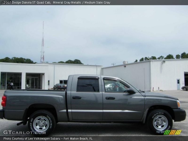 Mineral Gray Metallic / Medium Slate Gray 2007 Dodge Dakota ST Quad Cab