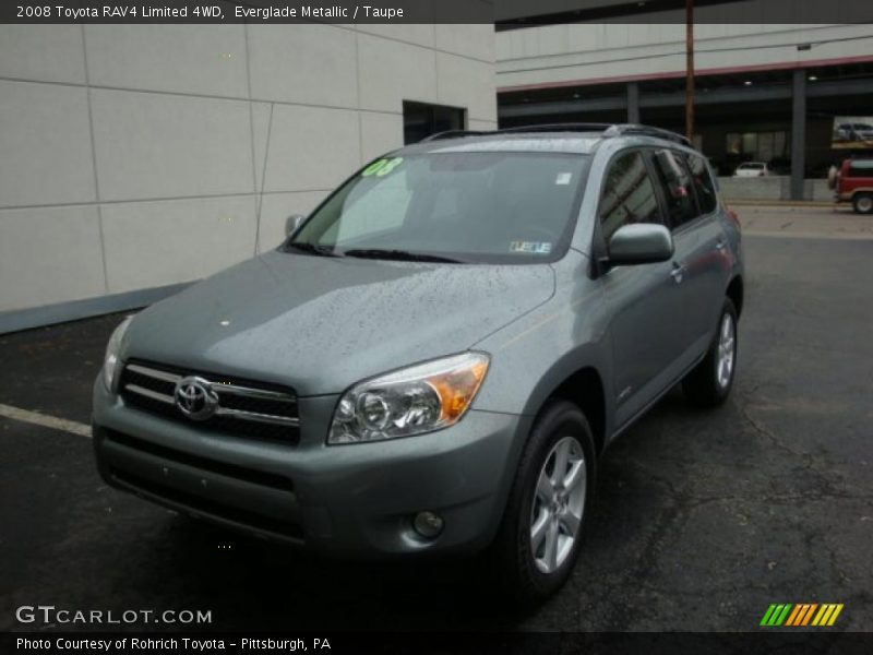 Everglade Metallic / Taupe 2008 Toyota RAV4 Limited 4WD