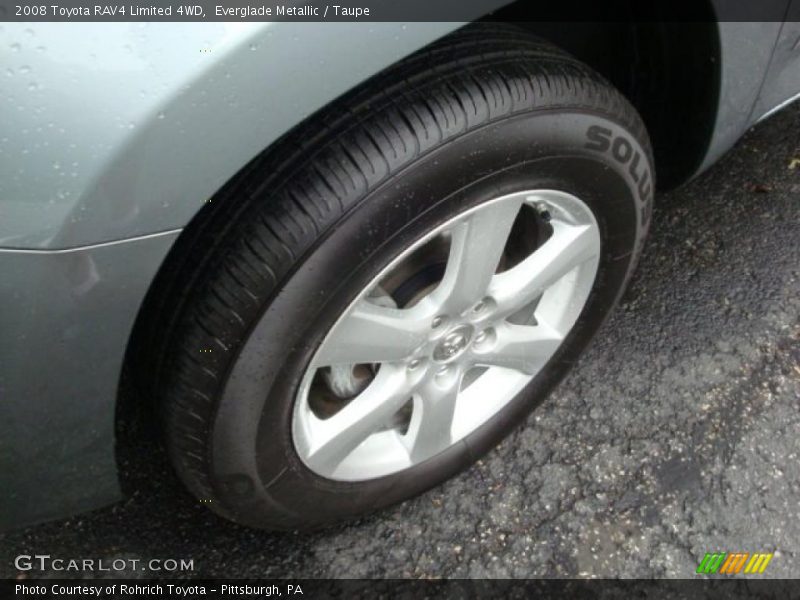 Everglade Metallic / Taupe 2008 Toyota RAV4 Limited 4WD
