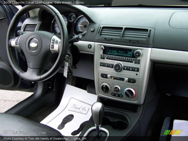 Slate Metallic / Ebony 2008 Chevrolet Cobalt Sport Coupe