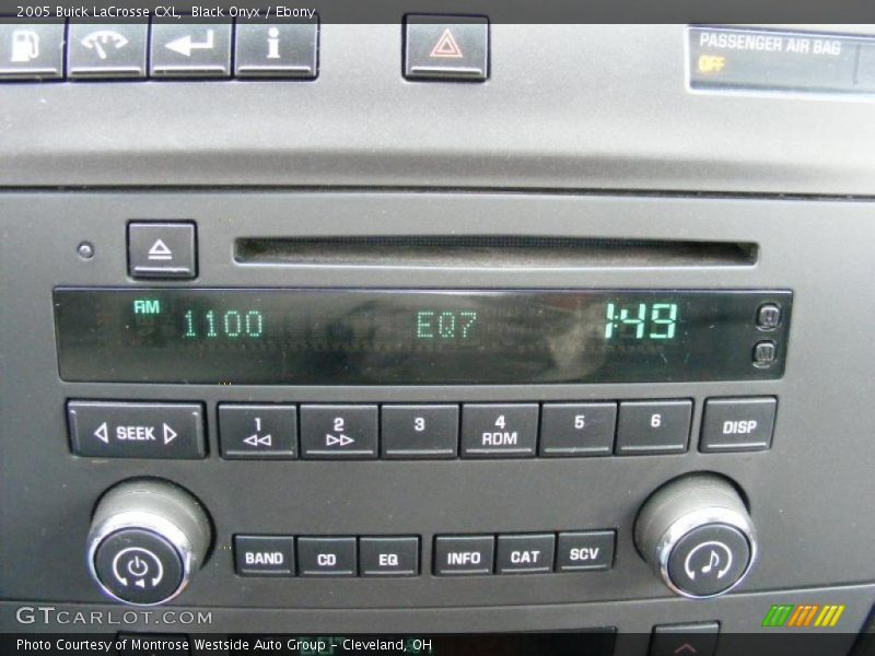 Black Onyx / Ebony 2005 Buick LaCrosse CXL