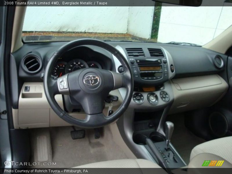 Everglade Metallic / Taupe 2008 Toyota RAV4 Limited 4WD