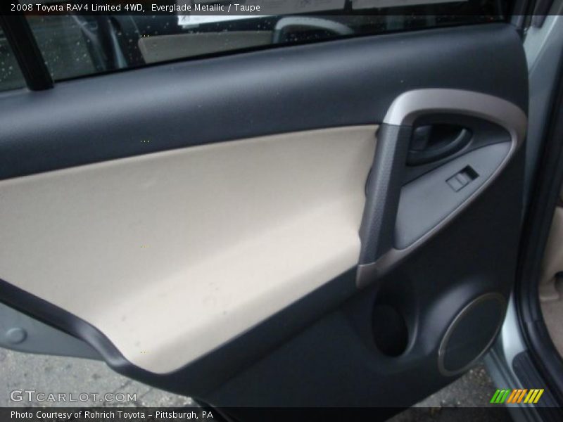 Everglade Metallic / Taupe 2008 Toyota RAV4 Limited 4WD