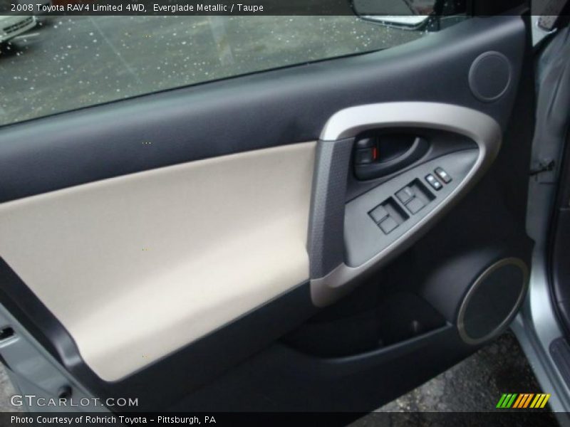 Everglade Metallic / Taupe 2008 Toyota RAV4 Limited 4WD