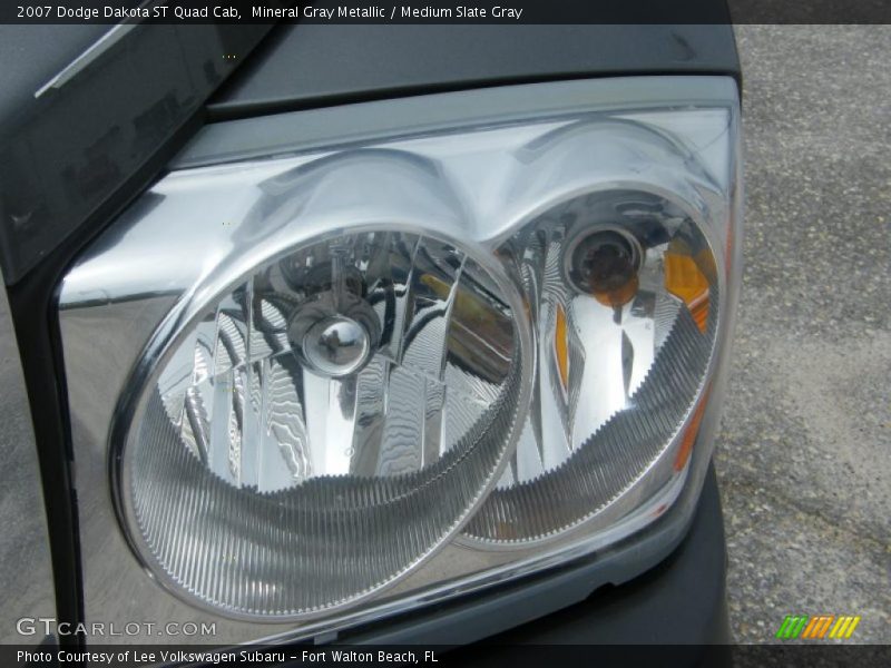 Mineral Gray Metallic / Medium Slate Gray 2007 Dodge Dakota ST Quad Cab