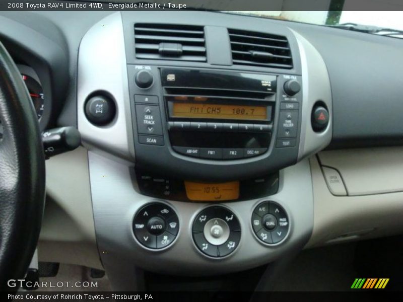 Everglade Metallic / Taupe 2008 Toyota RAV4 Limited 4WD