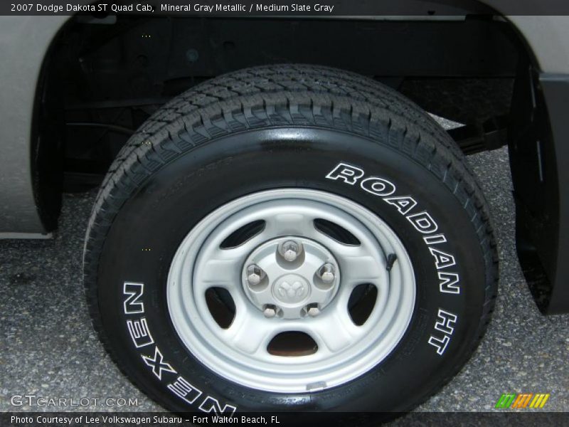 Mineral Gray Metallic / Medium Slate Gray 2007 Dodge Dakota ST Quad Cab