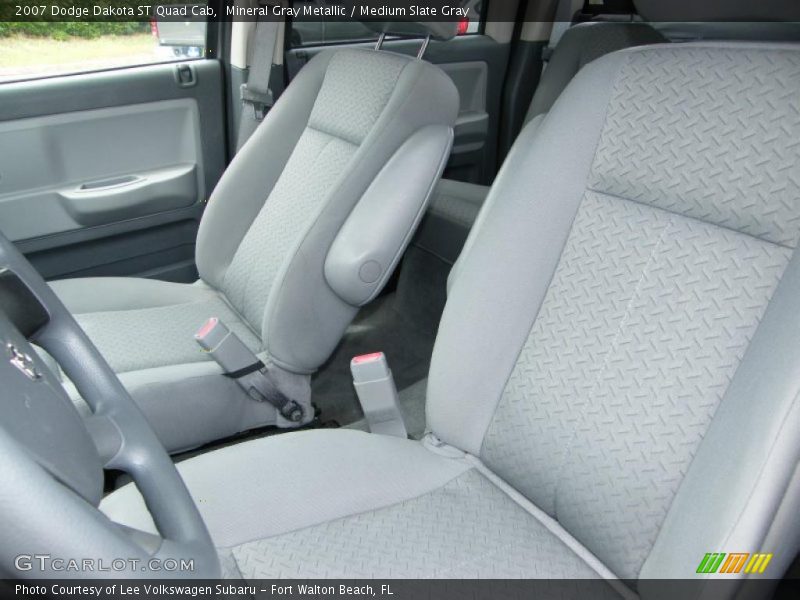 Mineral Gray Metallic / Medium Slate Gray 2007 Dodge Dakota ST Quad Cab