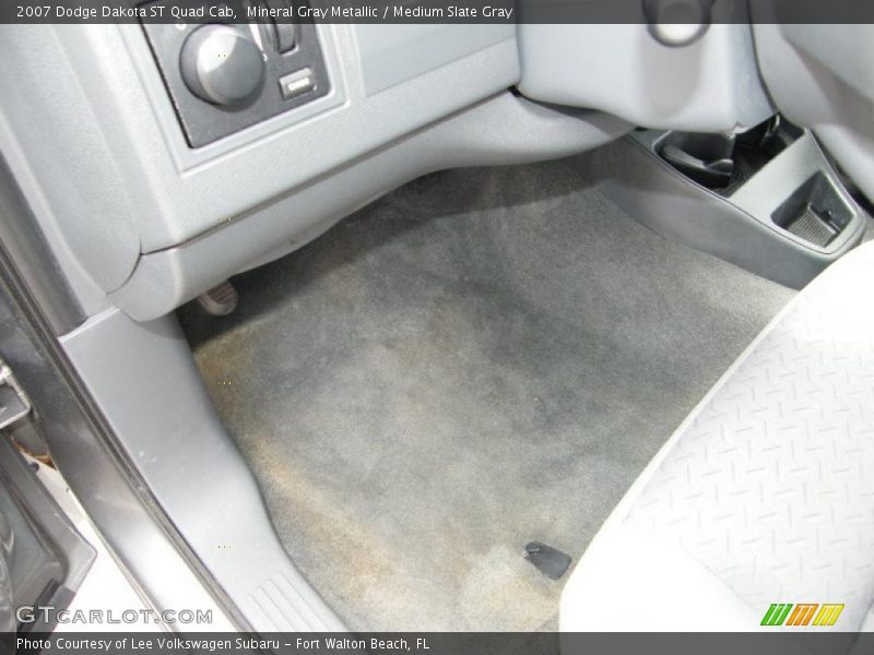 Mineral Gray Metallic / Medium Slate Gray 2007 Dodge Dakota ST Quad Cab