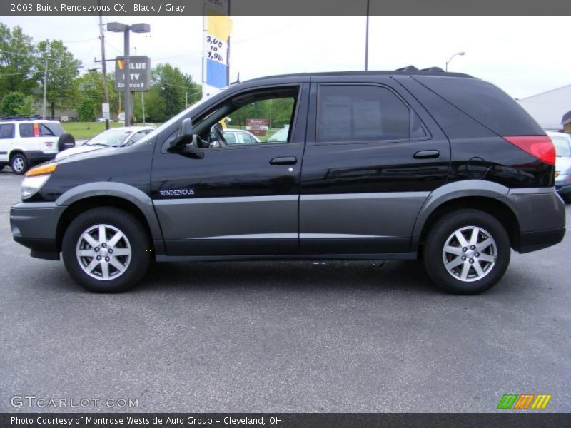 Black / Gray 2003 Buick Rendezvous CX