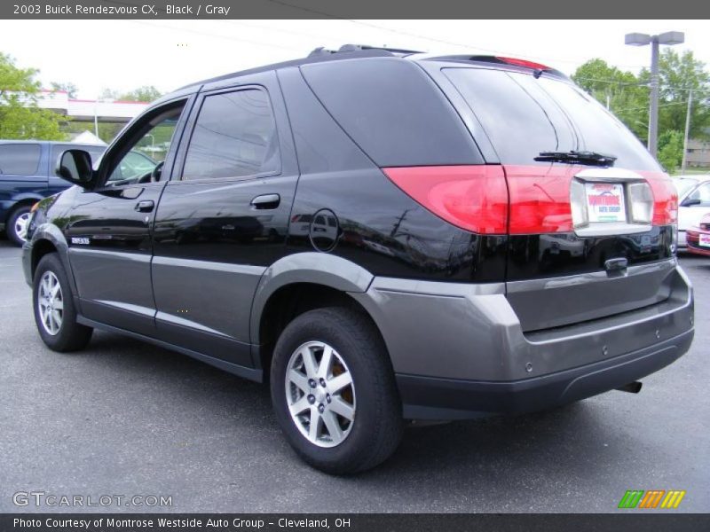 Black / Gray 2003 Buick Rendezvous CX