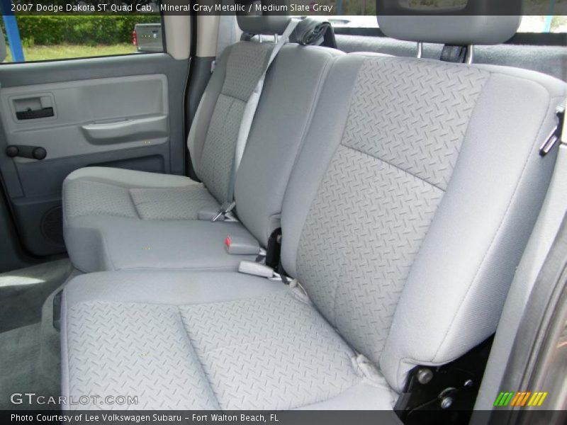 Mineral Gray Metallic / Medium Slate Gray 2007 Dodge Dakota ST Quad Cab