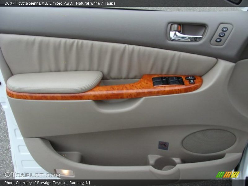 Natural White / Taupe 2007 Toyota Sienna XLE Limited AWD