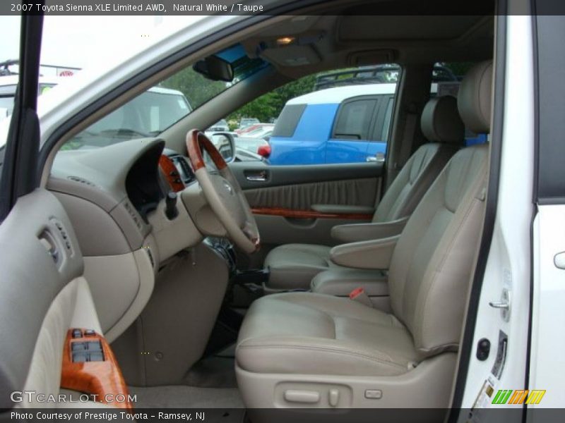 Natural White / Taupe 2007 Toyota Sienna XLE Limited AWD