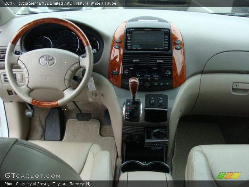 Natural White / Taupe 2007 Toyota Sienna XLE Limited AWD