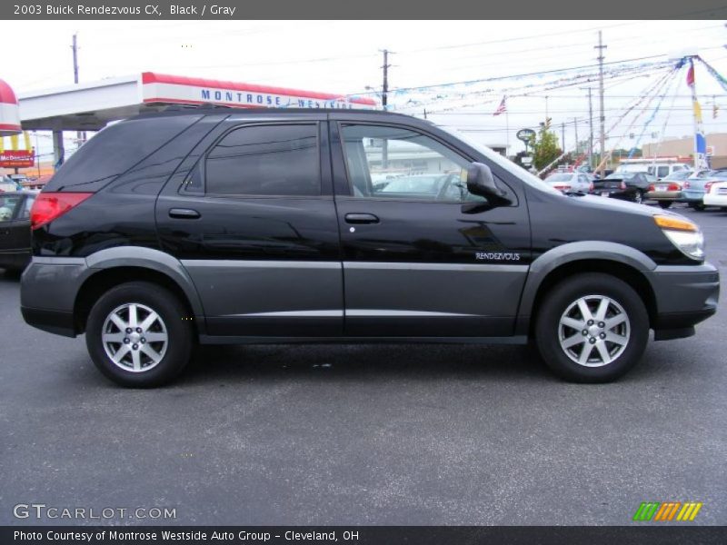 Black / Gray 2003 Buick Rendezvous CX