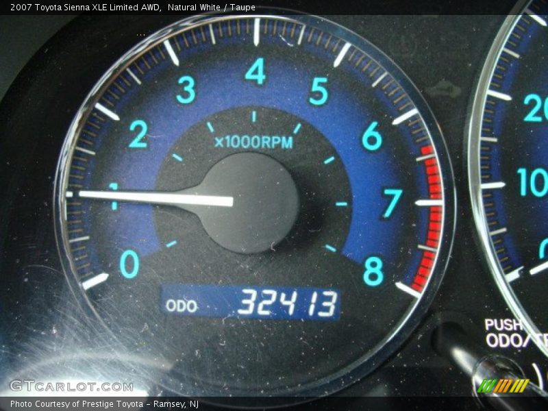 Natural White / Taupe 2007 Toyota Sienna XLE Limited AWD